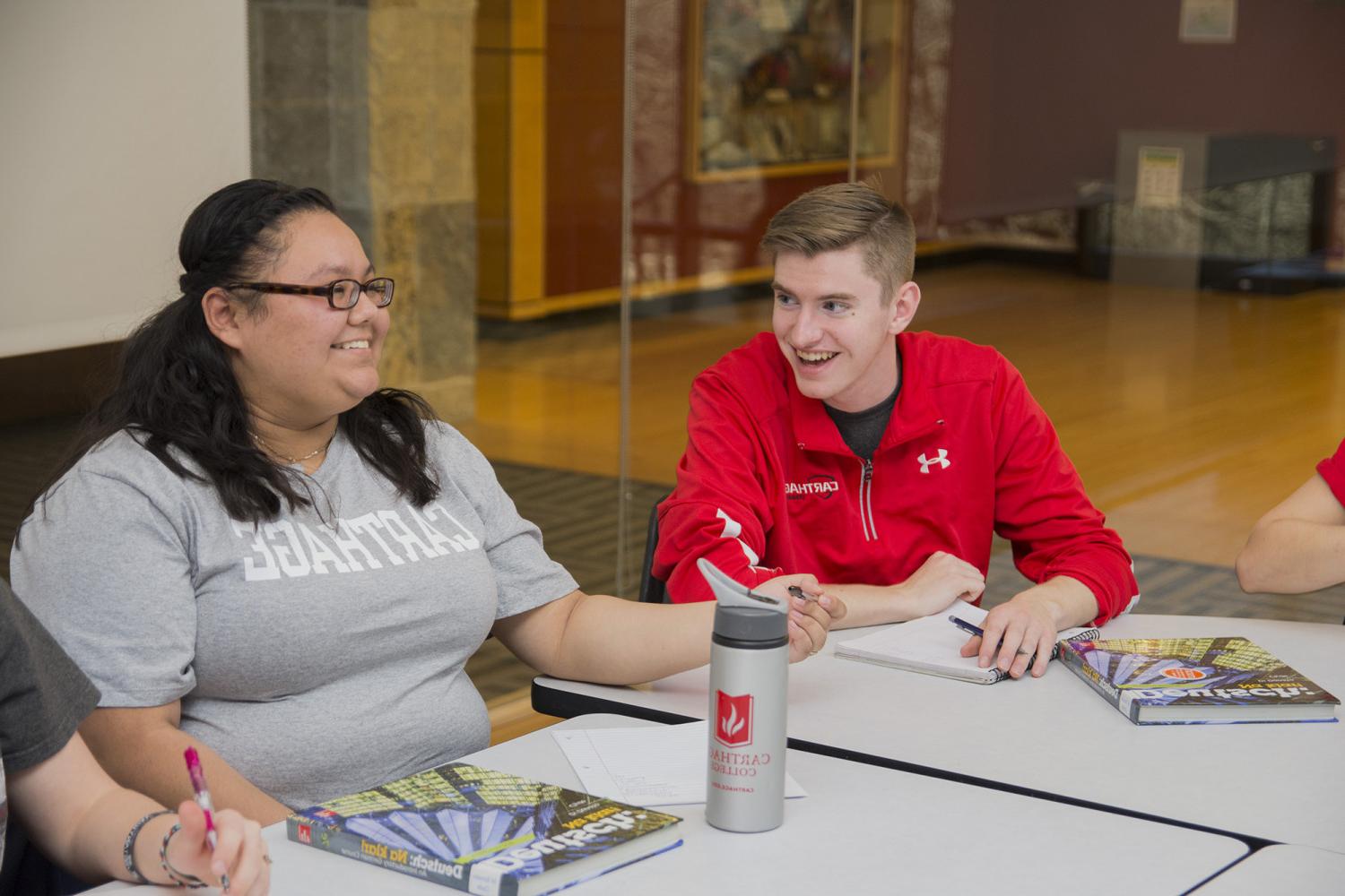 At Carthage, students are encouraged to take courses outside of their major, to pursue new passions and possibly add a second major or ne...